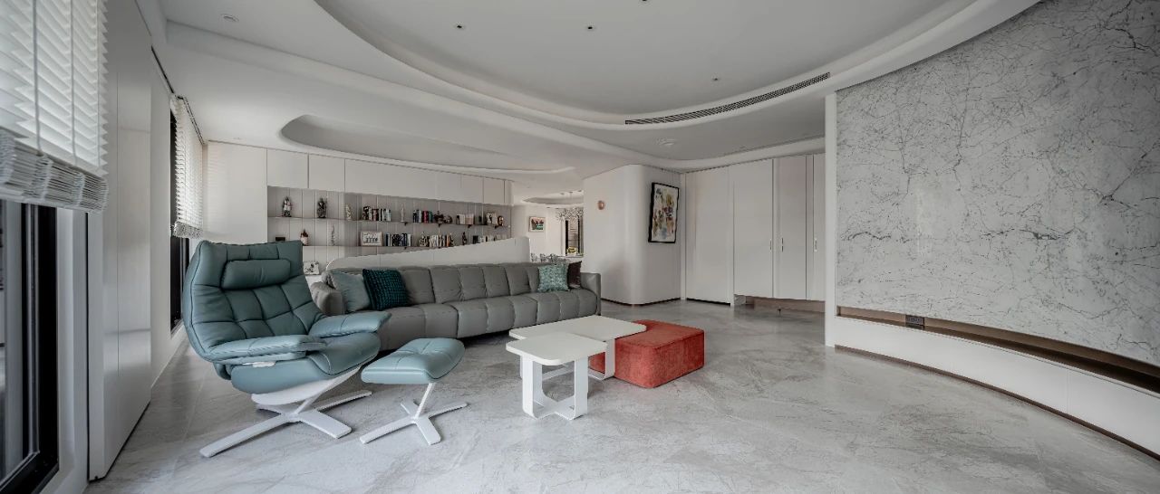 独一无二的自由曲线时尚宅丨黄巢设计-2