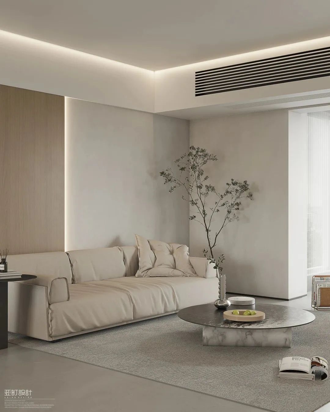 现代极简作品丨中国长沙丨亚町设计-26