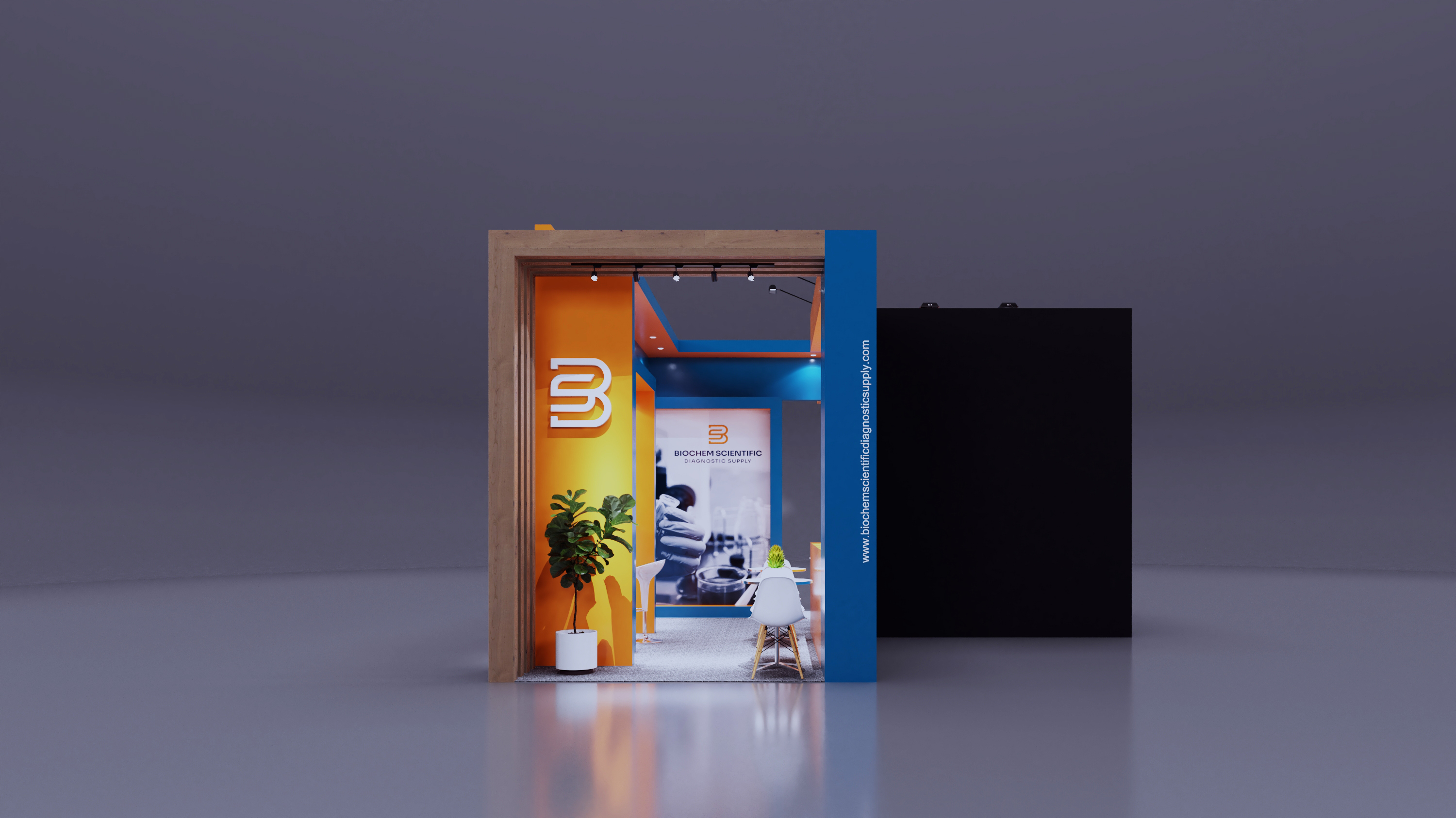 BIOCHEM SCIENTIFIC - Exhibition Booth with Awards-5