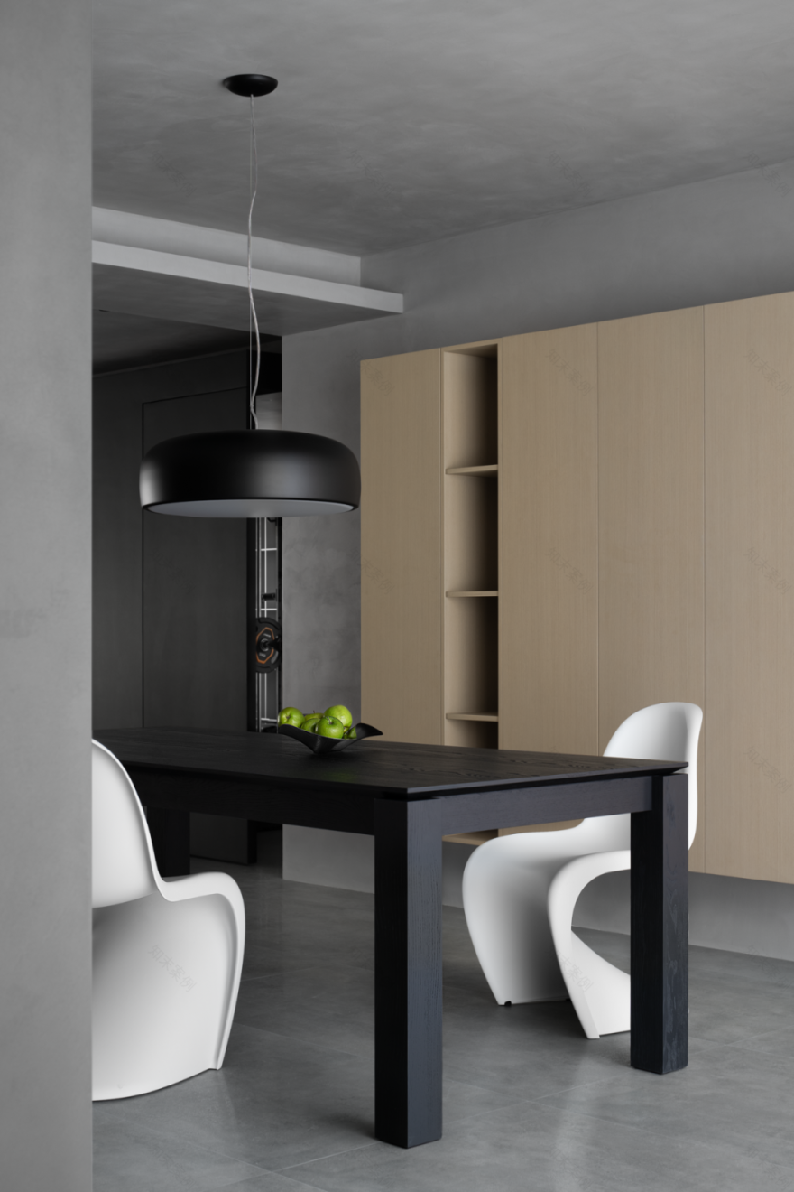 185㎡建筑感极简之家,向建筑学借点光 | 理居设计-66