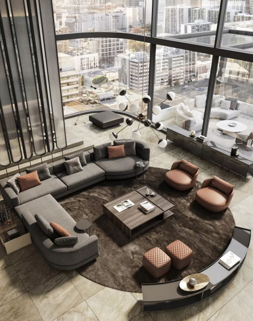 三套顶奢豪宅设计典范,低调奢华的空间艺术-38