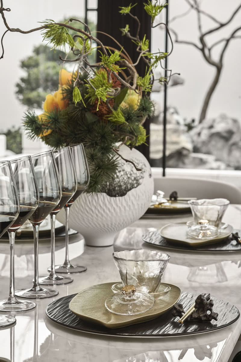 泰州金通绿城·桃李春风别墅新东方艺术软装丨中国泰州丨深圳市伊派室内设计有限公司-9