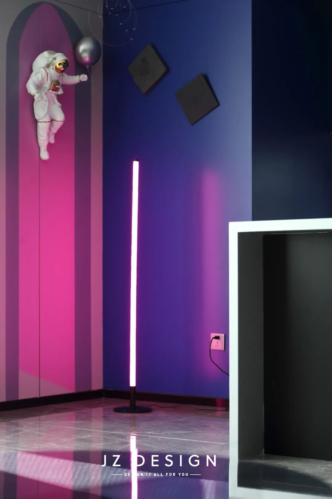 赛博朋克风 · 招商玺荟的独特居家体验丨中国四川丨憬致 | Design-33