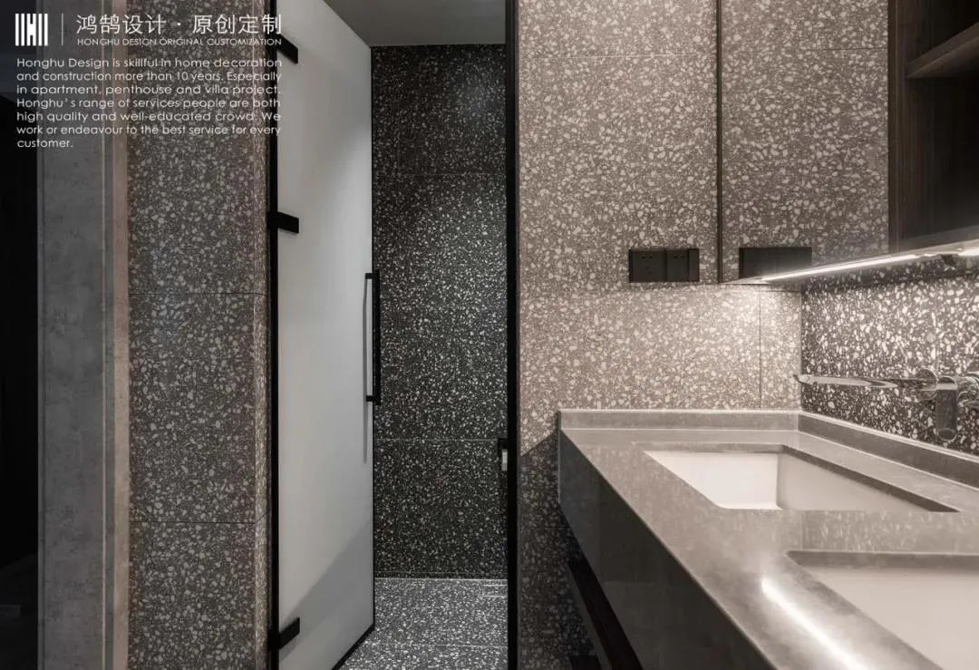 梵调 | 三代同堂的 230 平现代简约之家-66