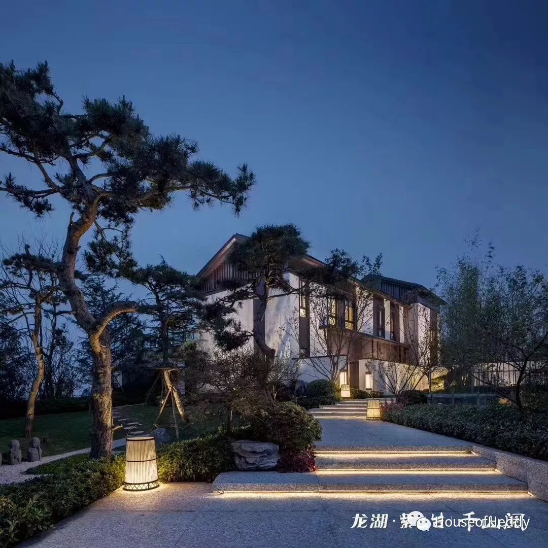 最新样板房 | 龙湖千山阅自然风情别墅的院落人生>下-16