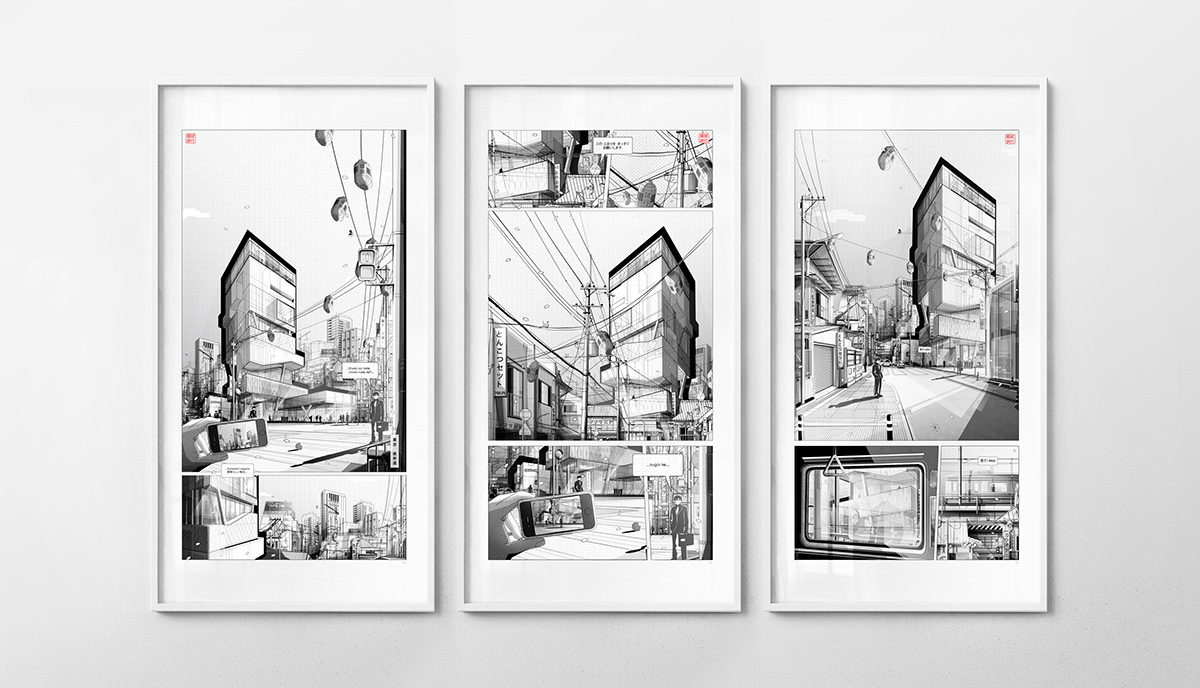 东京都建筑漫画艺术-24