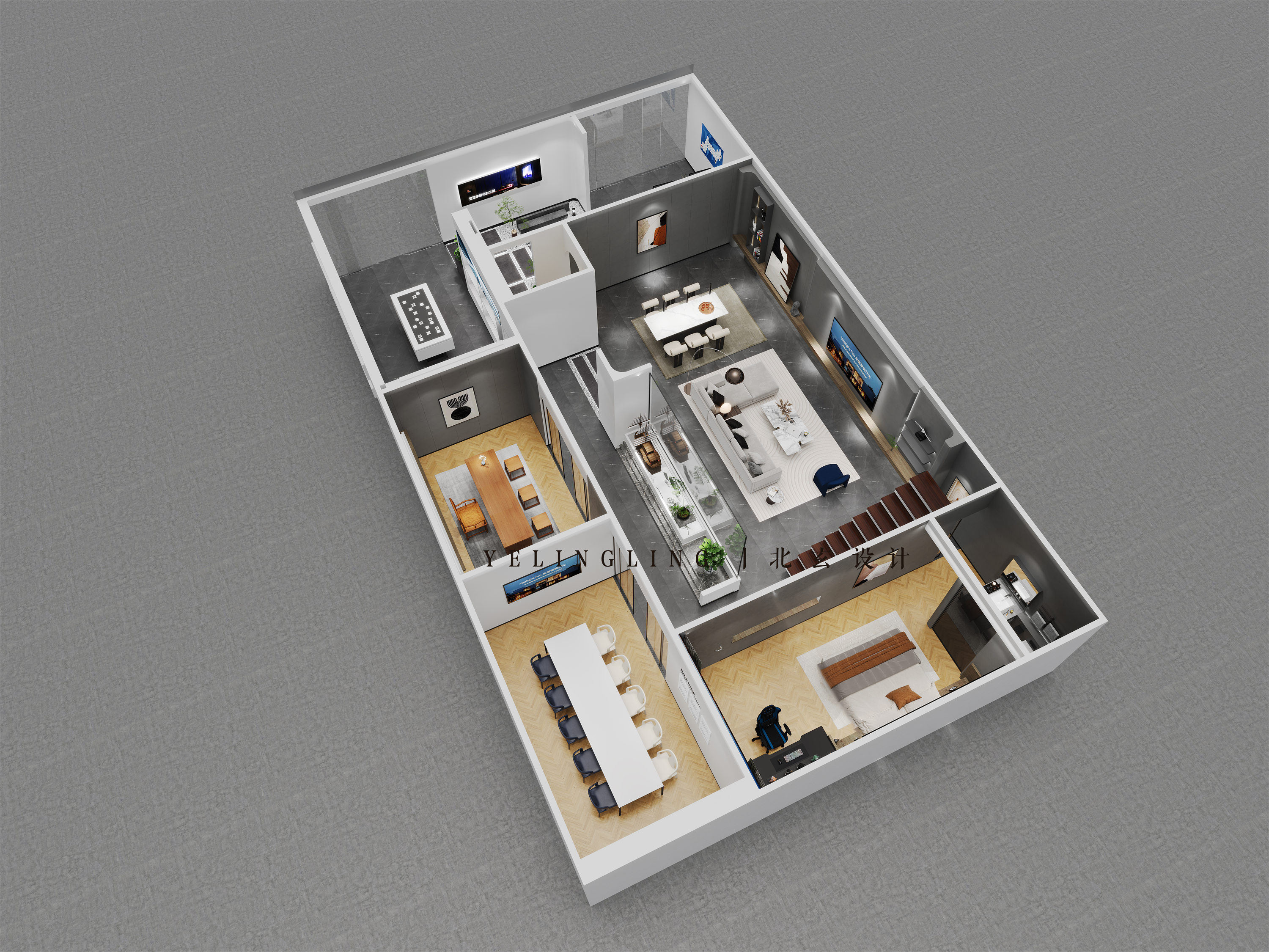 展厅设计丨智能走进千家万户-4