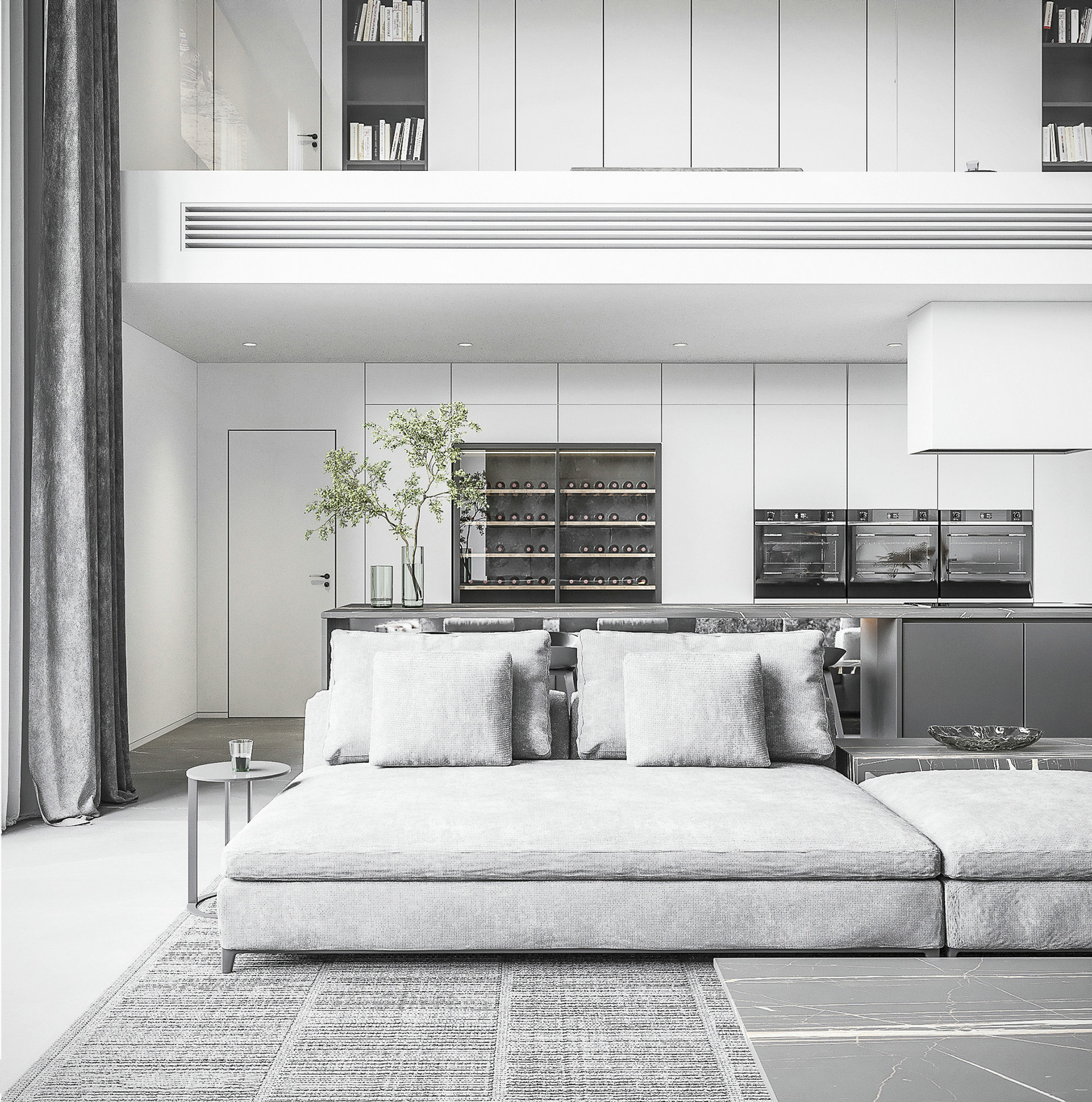 Big nose设计 现代写意别墅-5