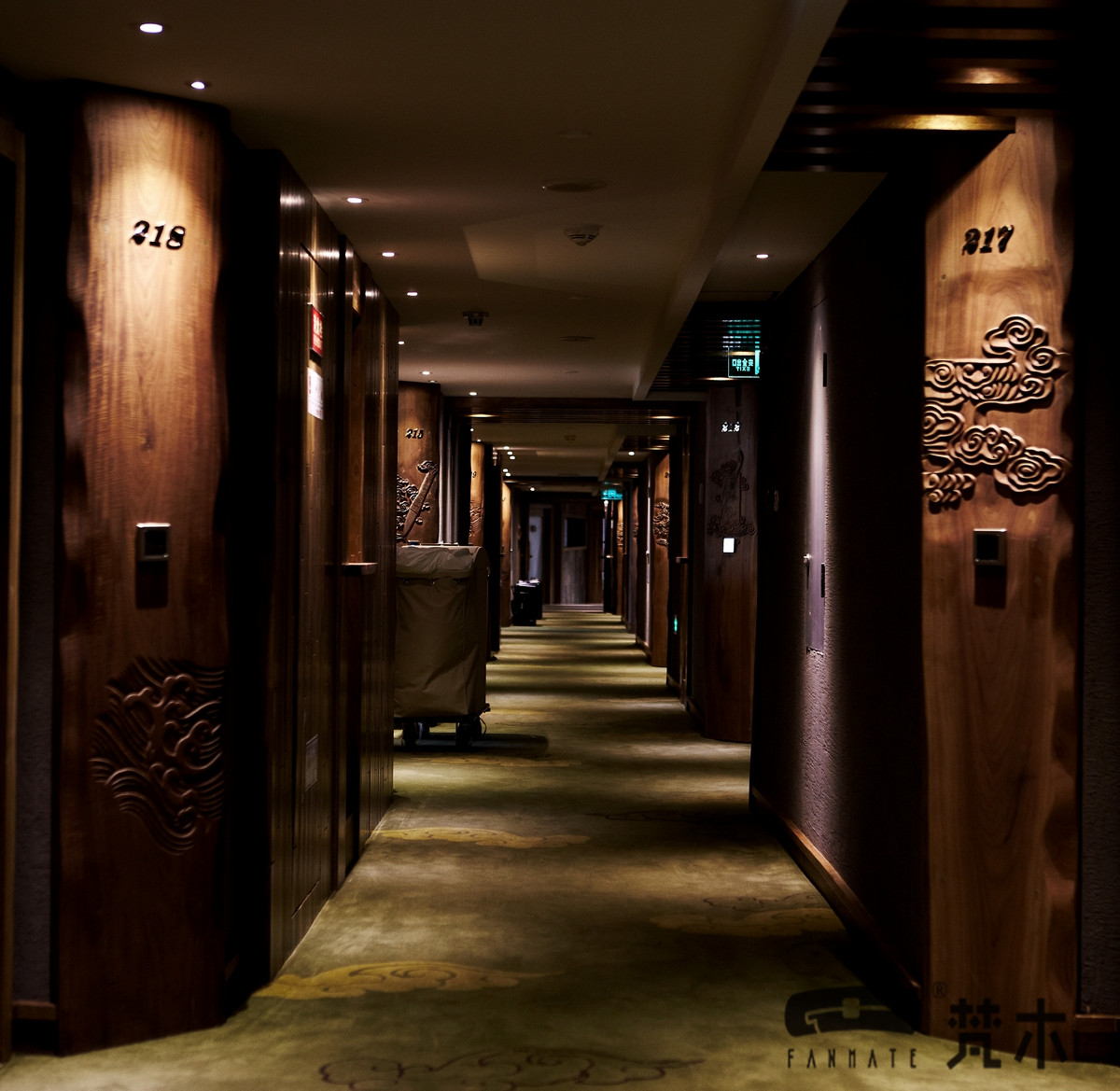 梵木家居设计打造作品 成都浣花黉台酒店-5