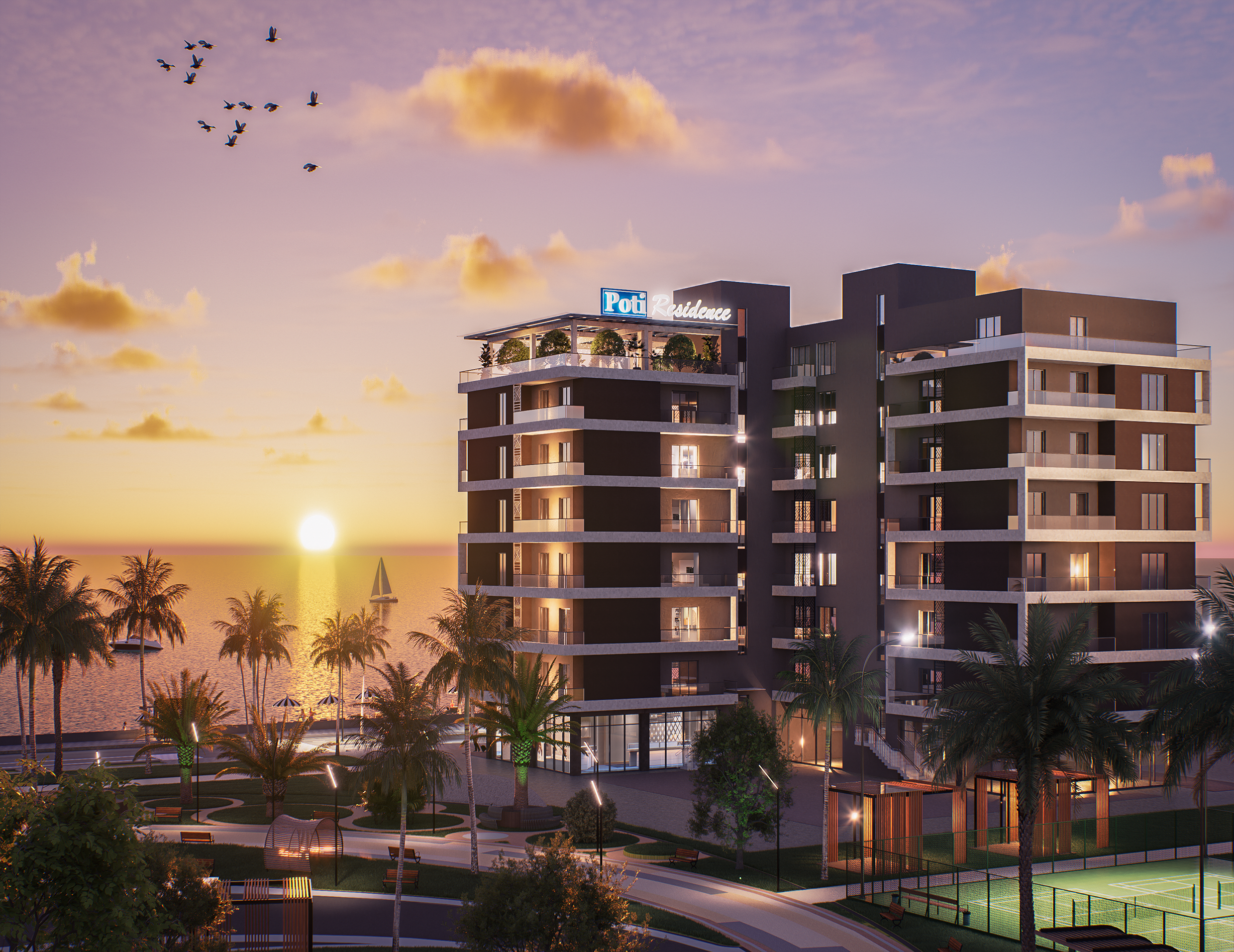 Residence exterier visualization-0