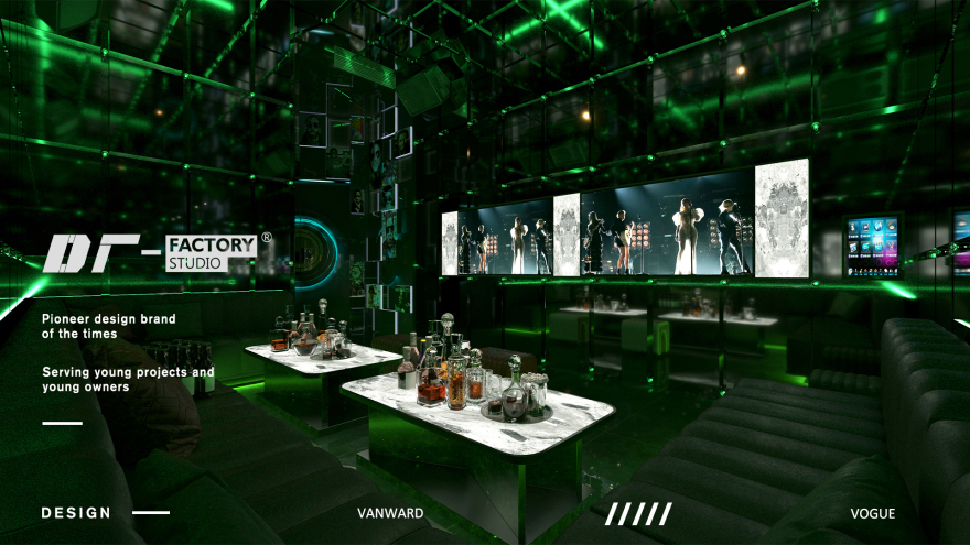 摩西 CLUB(曲靖店)丨中国曲靖丨鱼骨设计-13