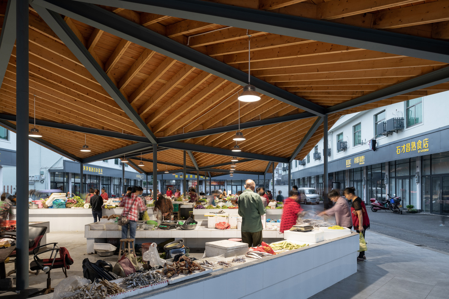 浙江金华 Xiafu 农民市场-27