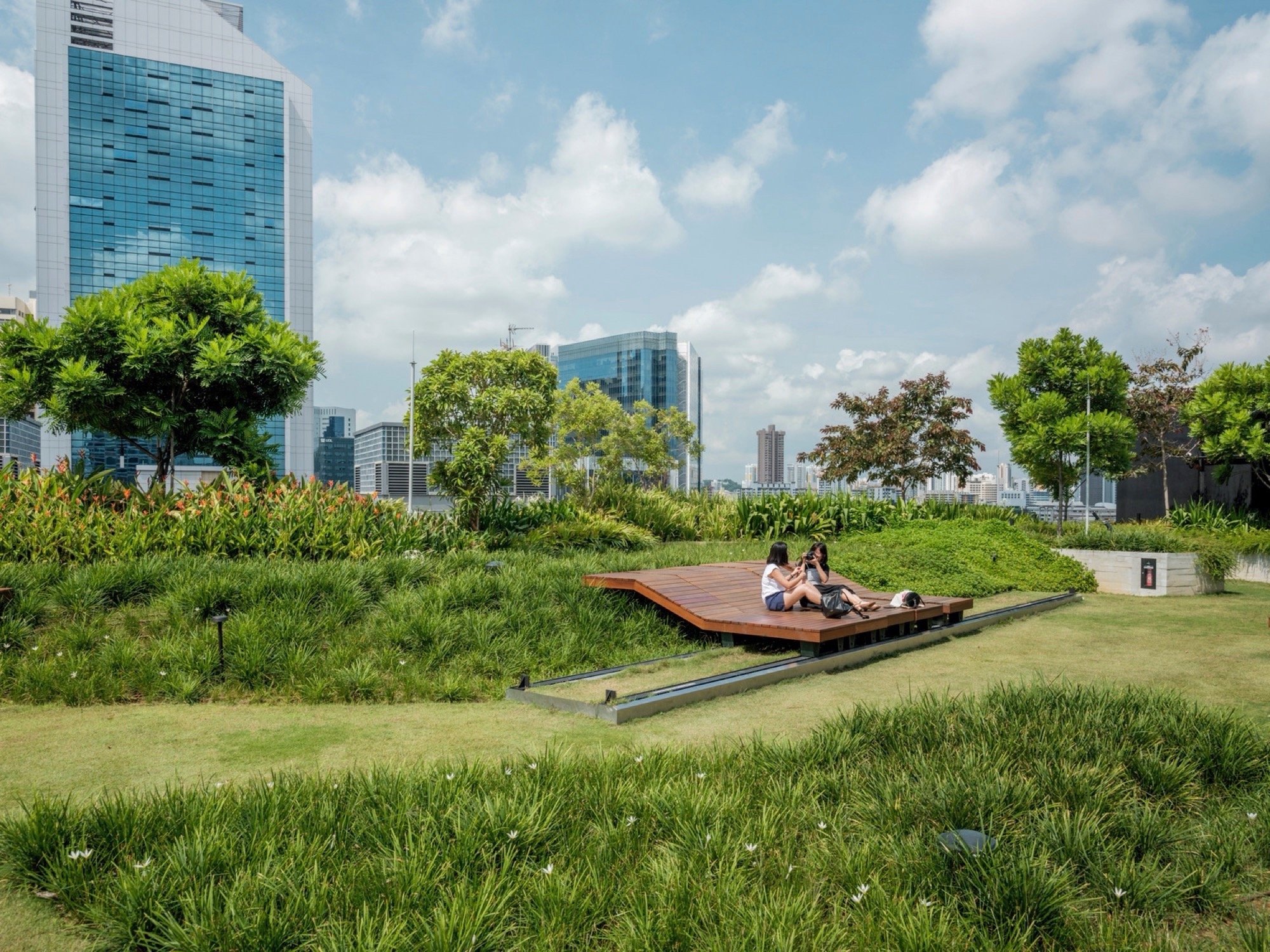 新加坡阜南购物中心周围景观丨grant associates 与 Woods Bagot 合作-17