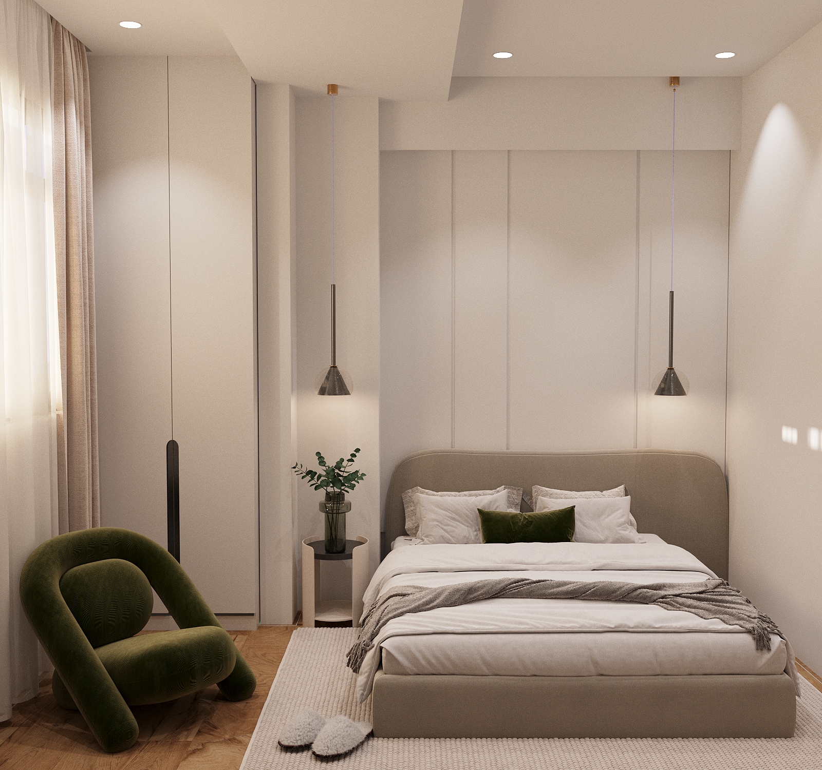 50平方米公寓设计丨亚美尼亚丨Asya Mkrtchyan,Abajyan Studio-14