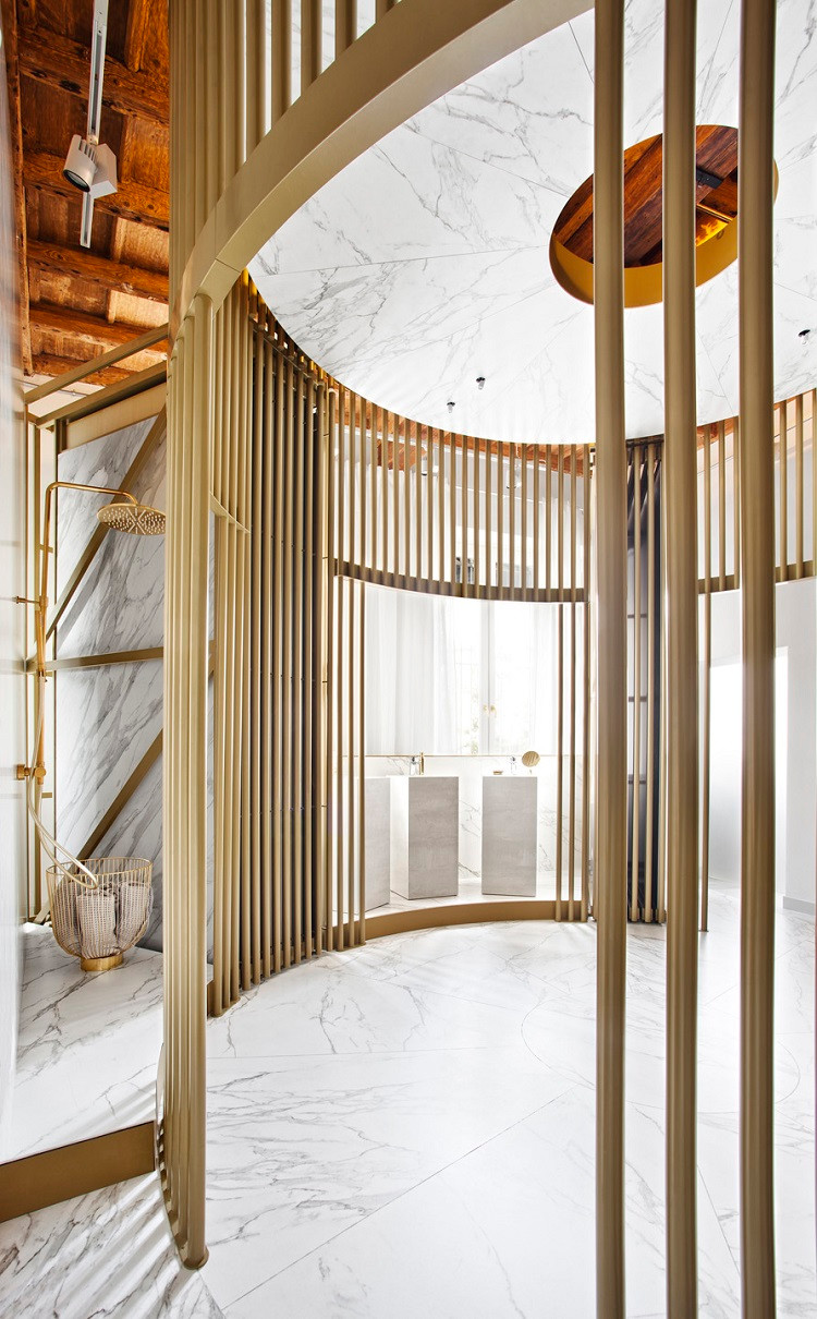 德赛斯岩板米兰旗舰店丨意大利米兰丨著名建筑师 Héctor Ruiz Velázquez-13