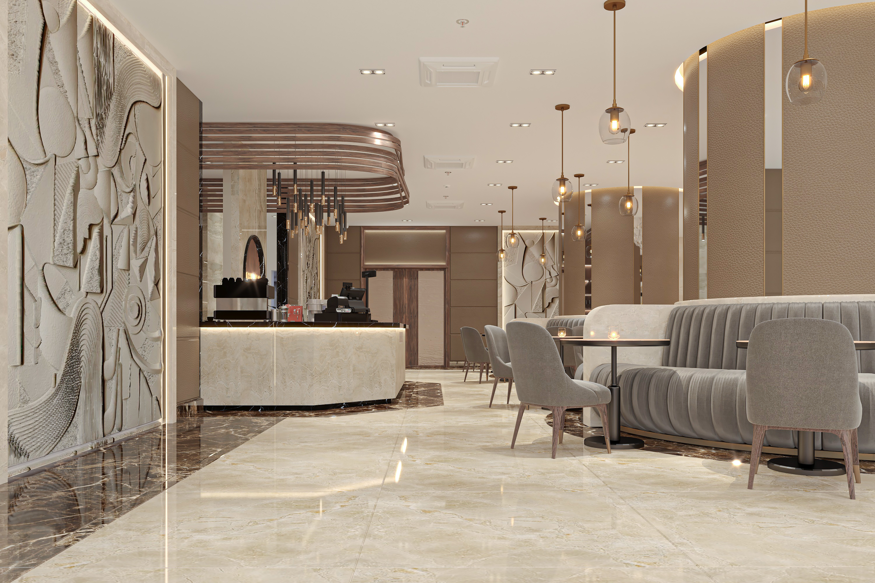 Cafe , Tanta Hotel-4