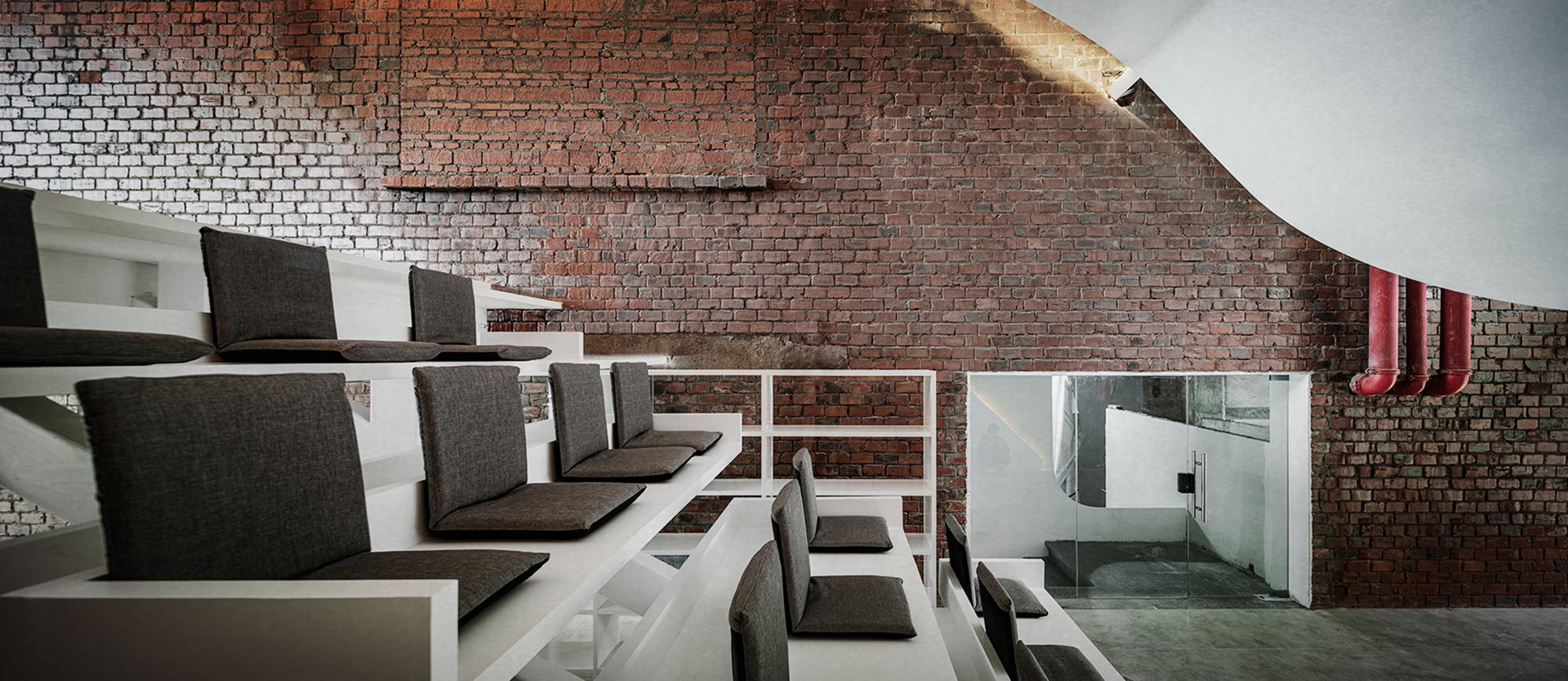 旧工厂办公室翻新丨中国重庆丨Qing Studio-36