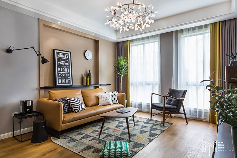 104㎡三室空间,玩转居家功能与温馨美学-0