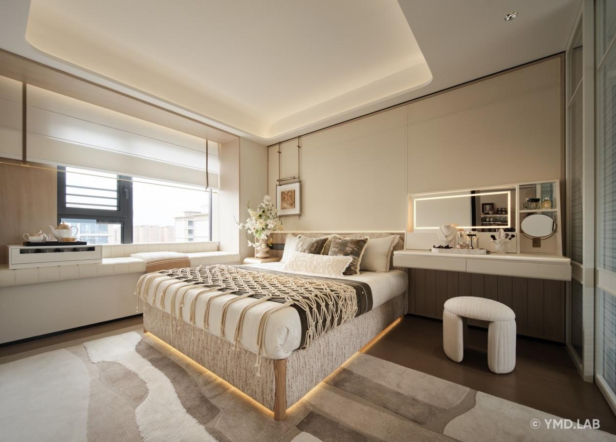 上海星耀翠湾89㎡样板间丨岳蒙设计-19