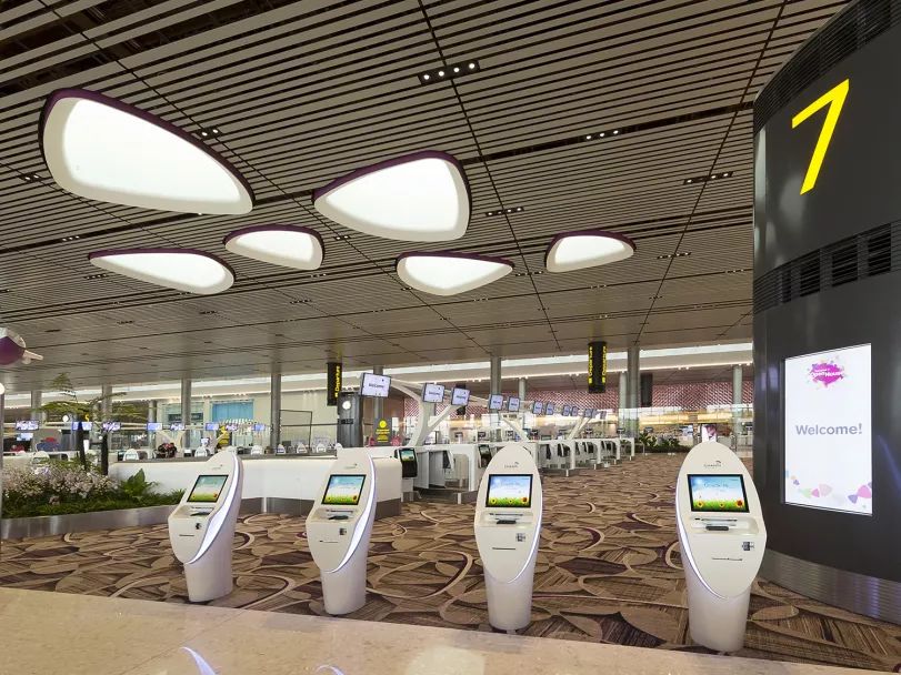 北京大兴国际机场,巨型交通枢纽的室内设计魅力-69