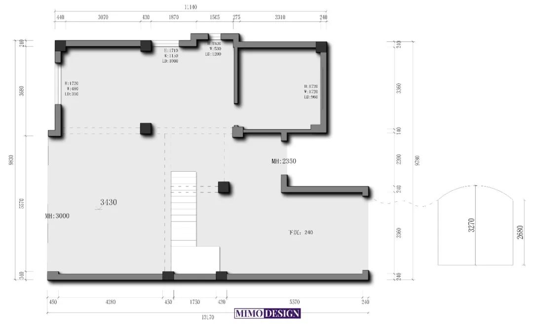 美拉德复古美式风住宅设计-58