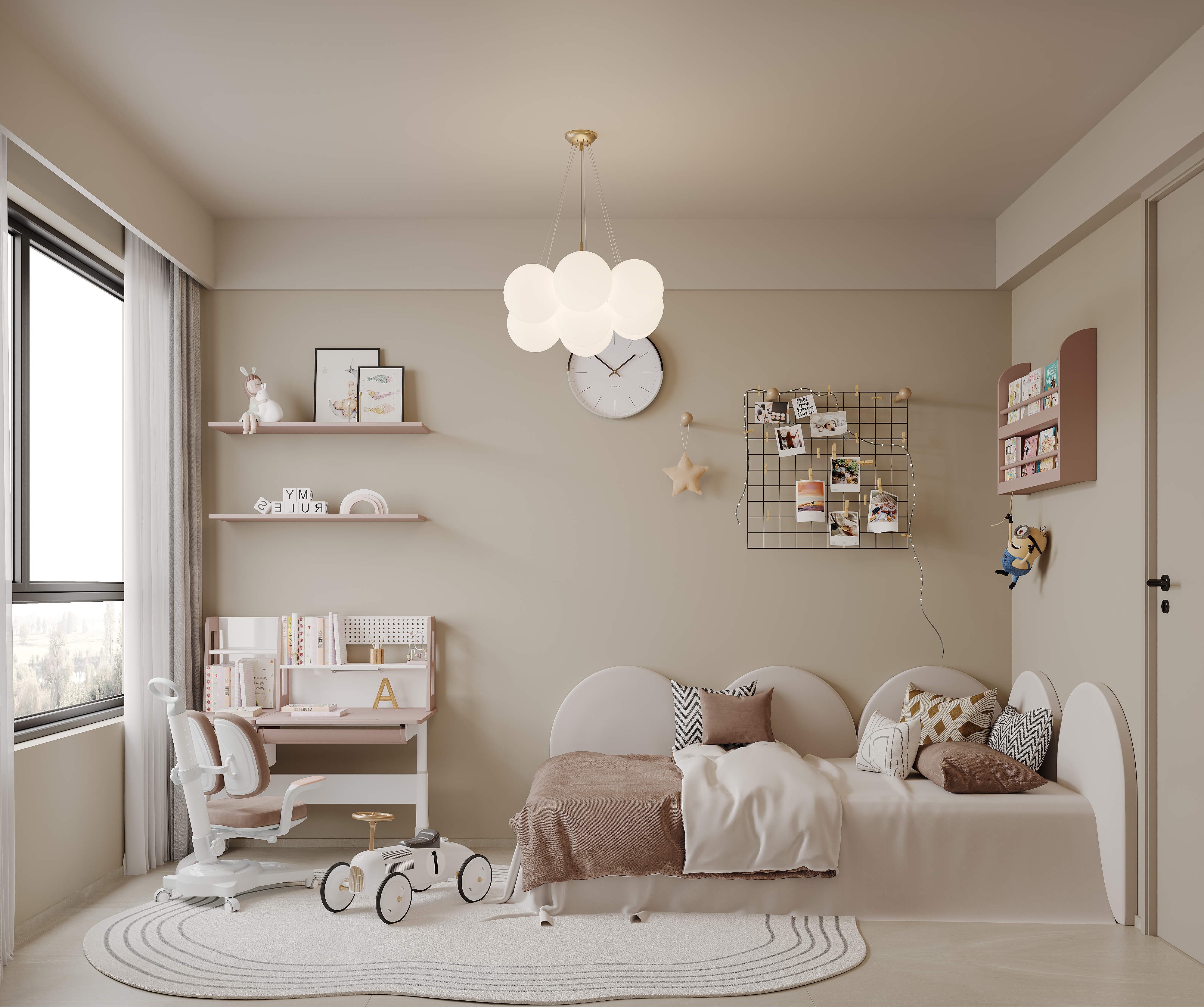 现代极简风丨白龙马效果图-8