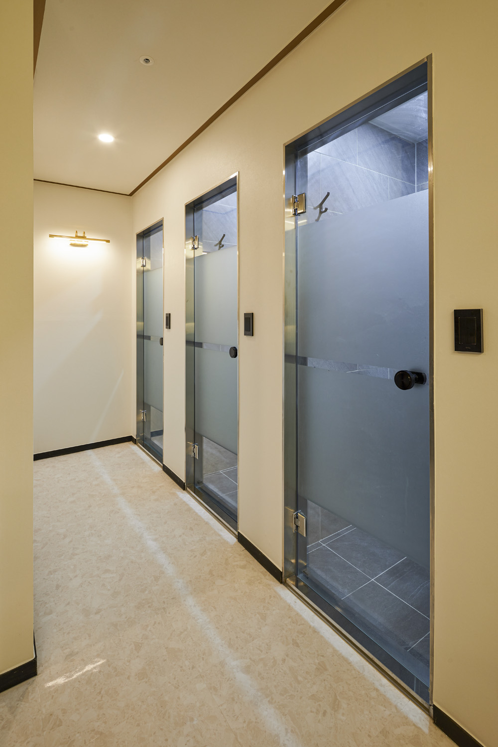 黑钛金质感，140 平健身中心设计诠释现代风尚-27