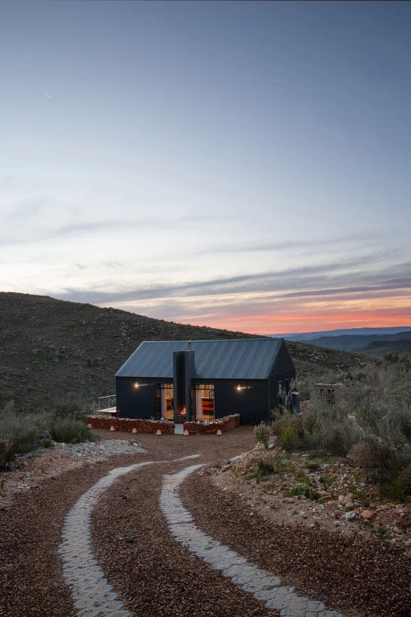 非洲荒野中的时尚小屋-2