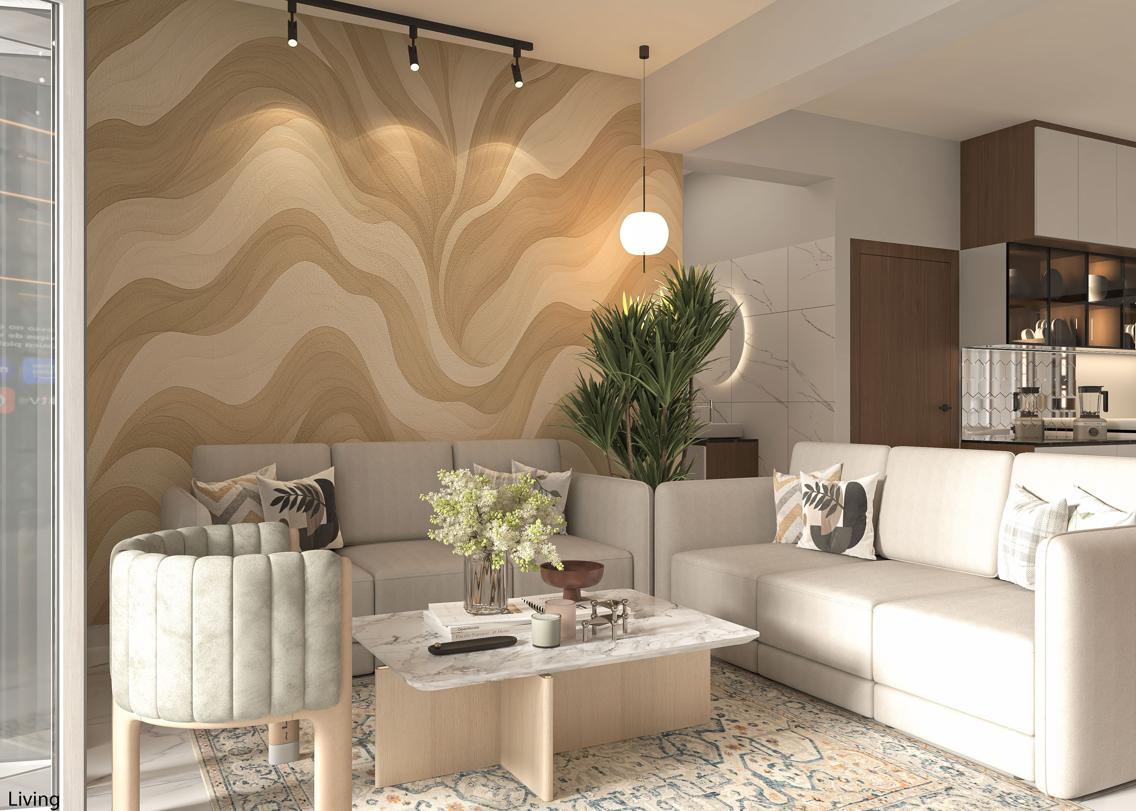 A mordern minimal apartment design-4