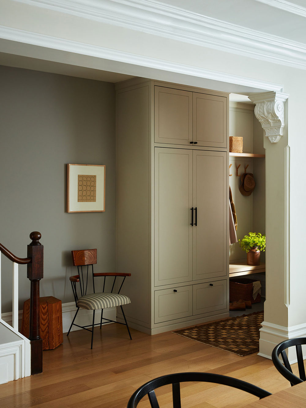 布鲁克林联排别墅，工业风双层高窗打造温馨现代空间-22