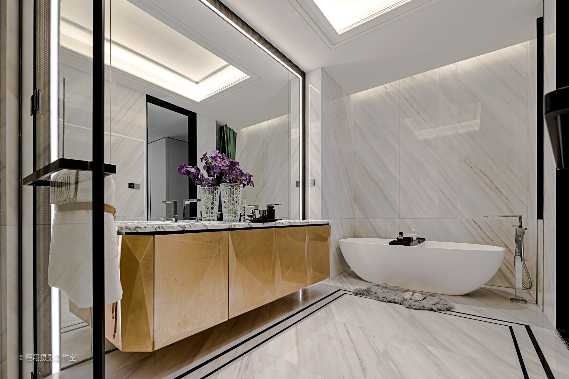 滨江·世纪国泰中心大平层丨上海郑仕梁室内设计,AVAD 范可萨设计-26