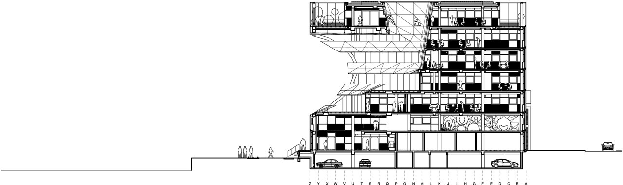 法国里昂橙色立方体丨Jakob+Macfarlane Architects-101