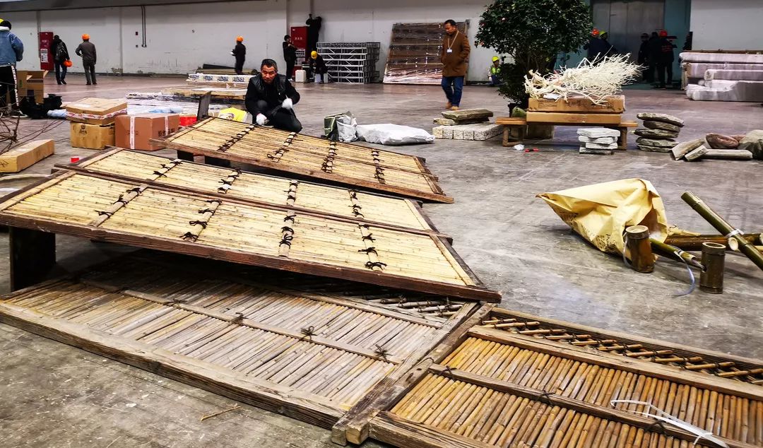 草月流世博馆庭院搭建记 | 全情投入展新貌-5