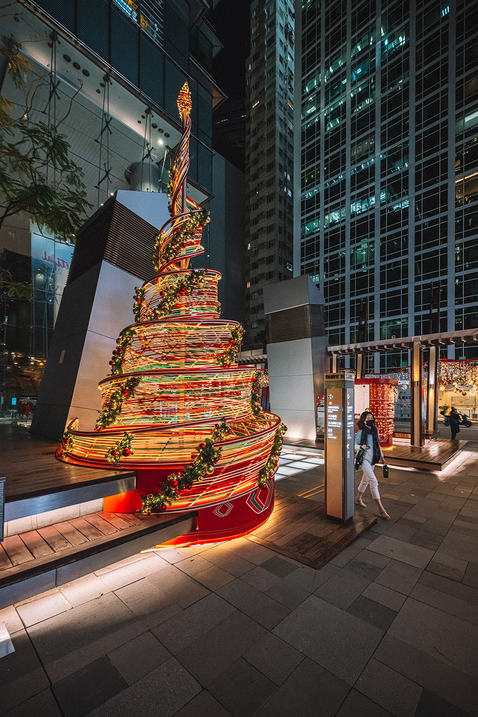 星街小区藤片圣诞装置丨中国香港丨AaaM Architects-26