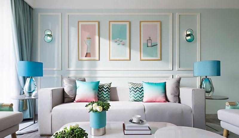 三亚半山香榭现代雅痞空间设计-29