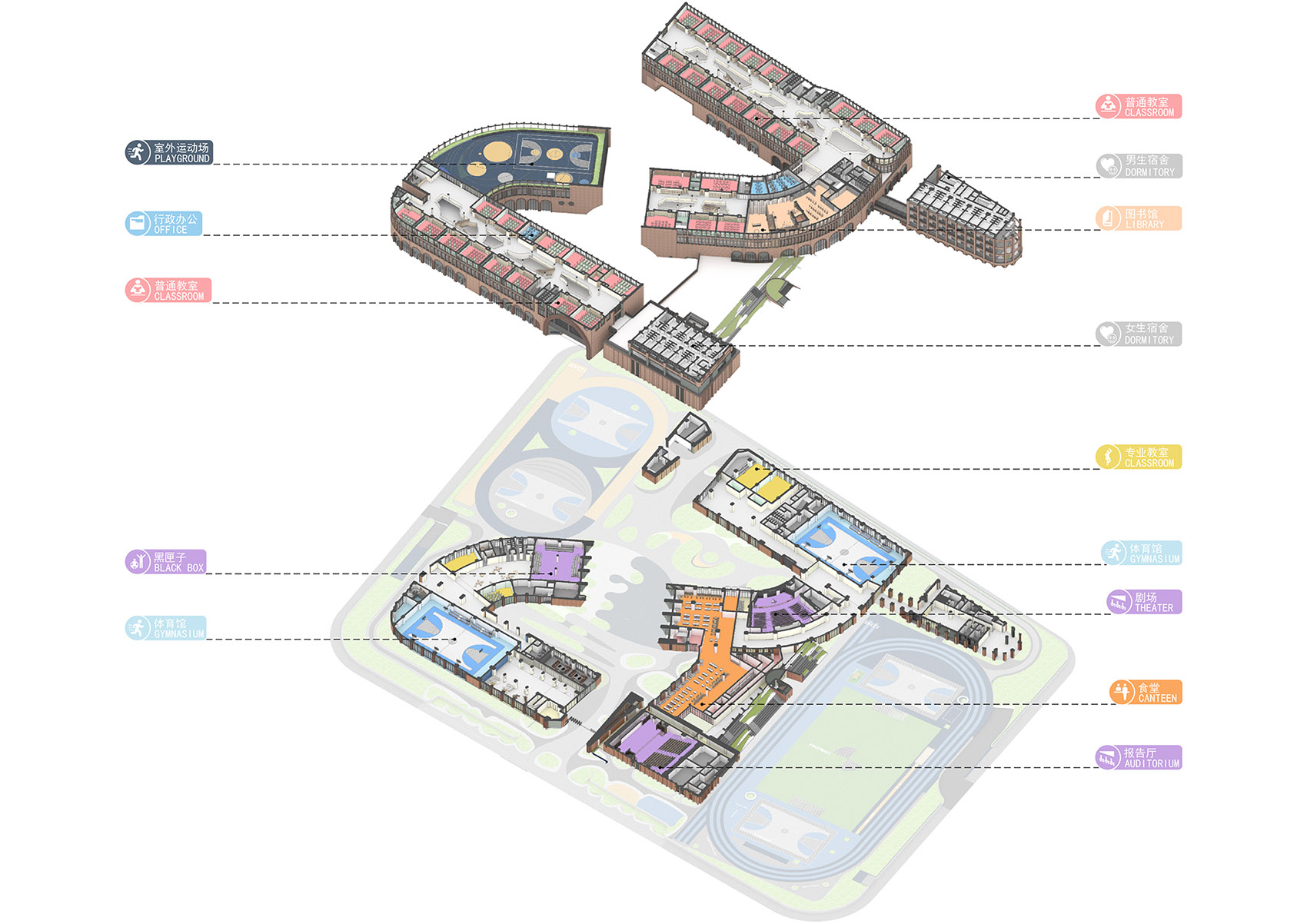 武汉贝赛思国际学校丨中国武汉丨筑博设计联合公设-37