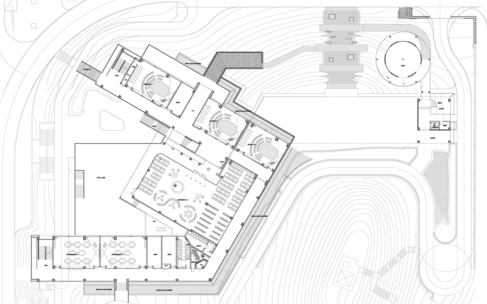 吉首中驰·湘郡礼德学校丨中国湘西丨山东建筑大学建筑城规学院象外营造工作室-76