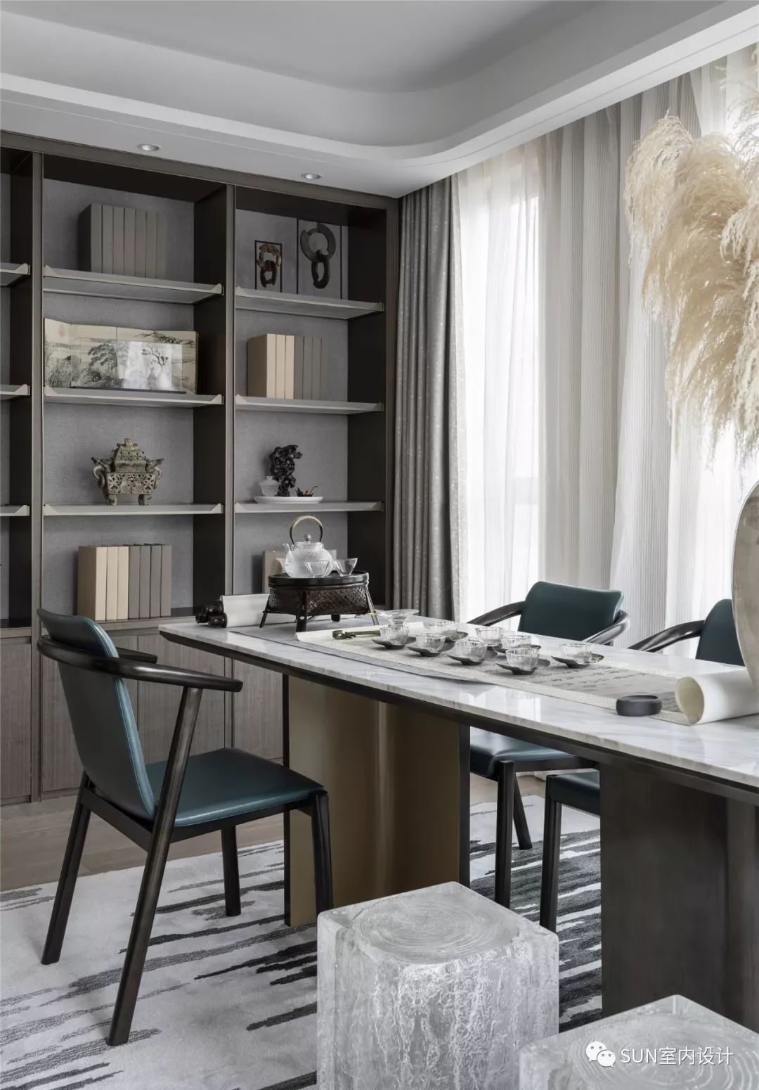 中南江山府 | 现代中式风格的山水之居-50