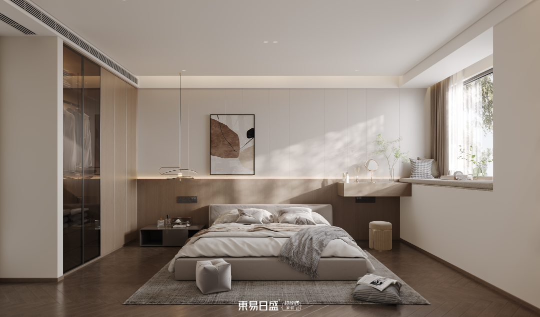 武汉枫华国际 170㎡意式轻奢别墅装修设计方案丨中国武汉丨东易日盛-48