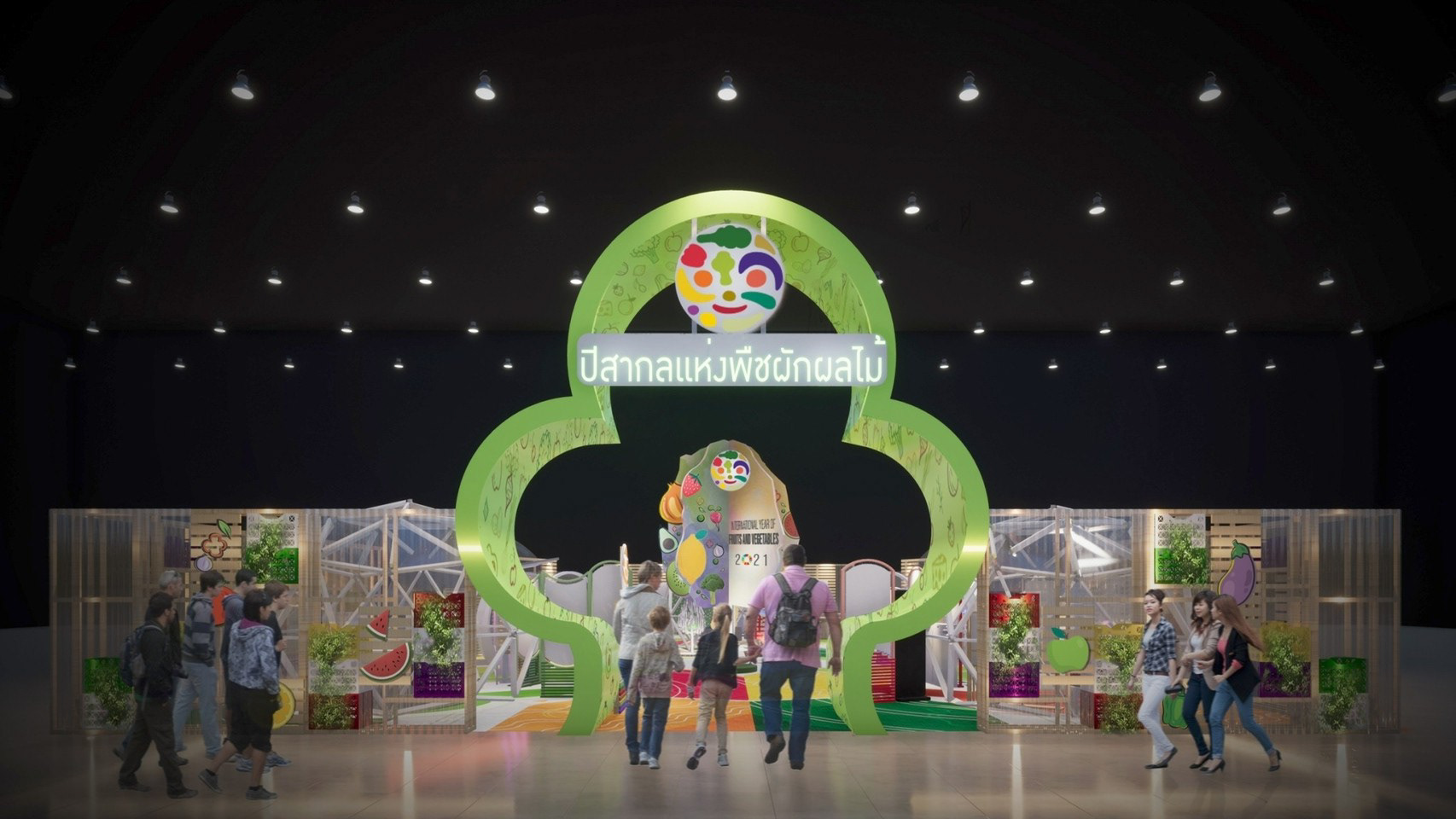 国际植物,蔬菜,水果展览（Pitching Project）丨泰国丨INTERACTION DESIGN STUDIO-1