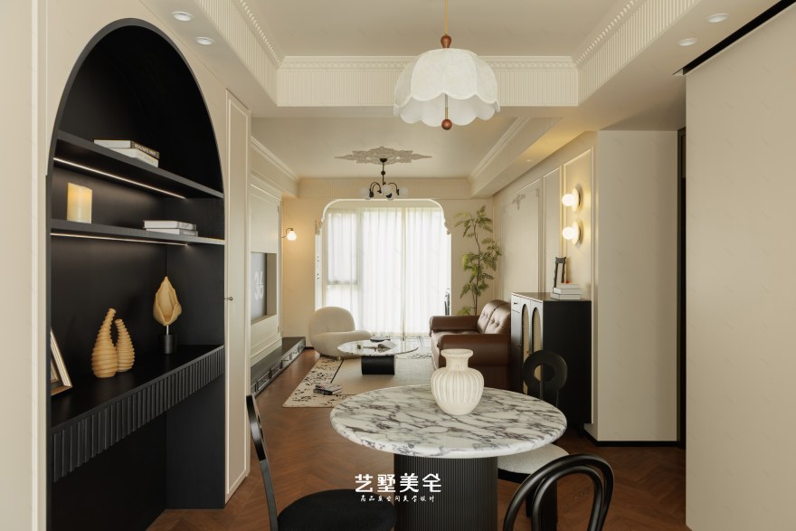【棕调拾光】89㎡棕调法式丨中国合肥-27