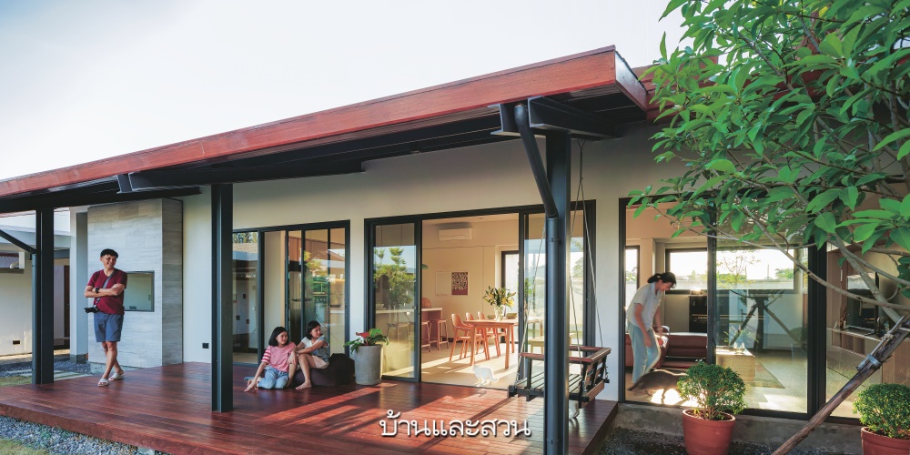 แบบบ้านโมเดิร์น FESTUS HOUSE เฉลิมฉลองความสุขผ่านสวนกลางบ้าน-16