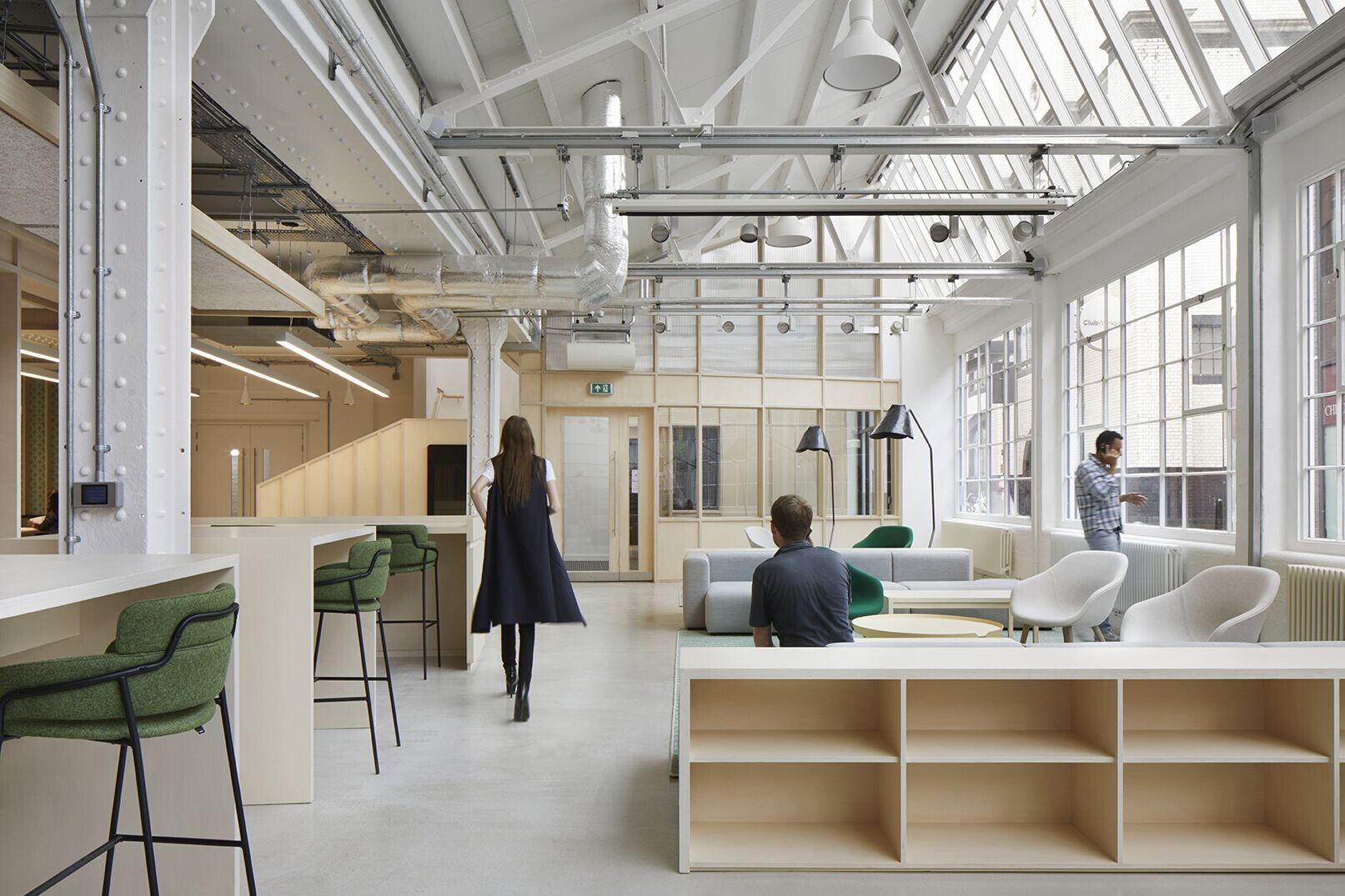 伦敦西区活力共享办公空间-12