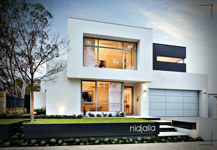 现代简约两层住宅-9