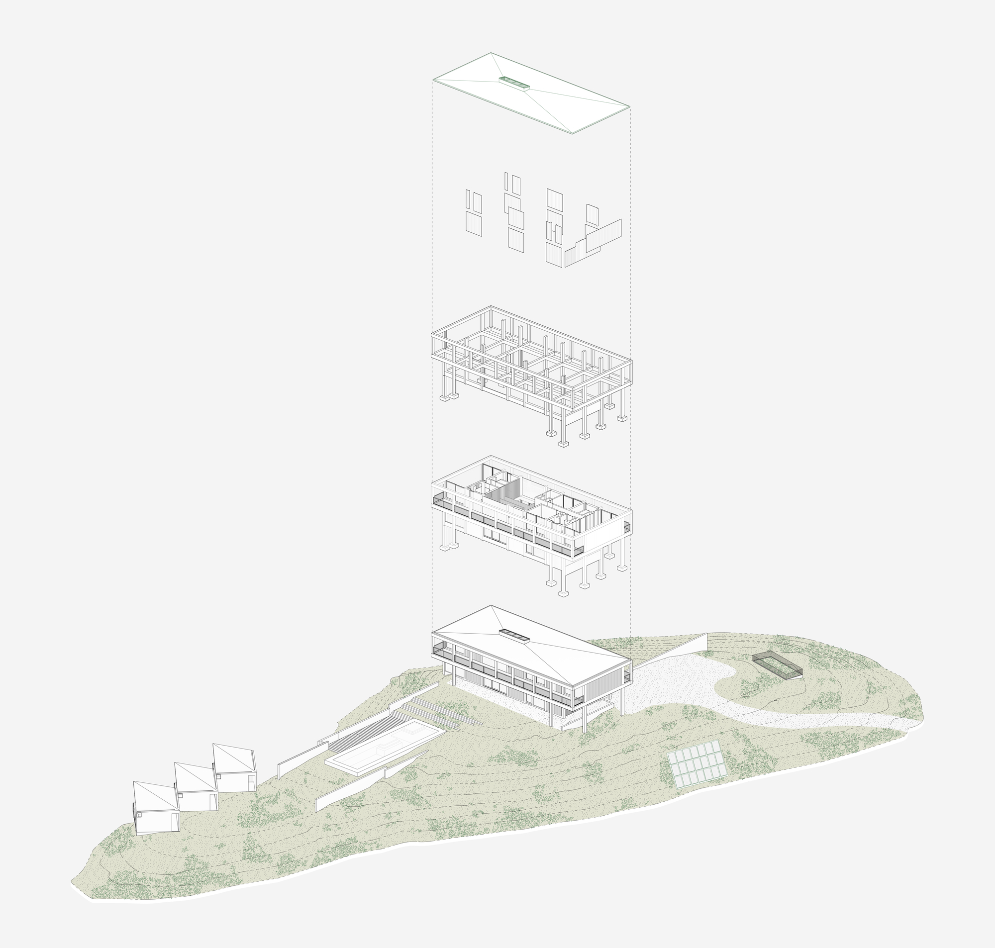 索诺玛的框架房屋丨美国丨MorkUlnes Architects-47