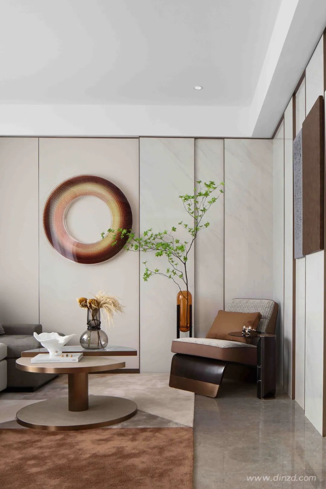 上海陆家嘴金融中心奢华样板房设计-51