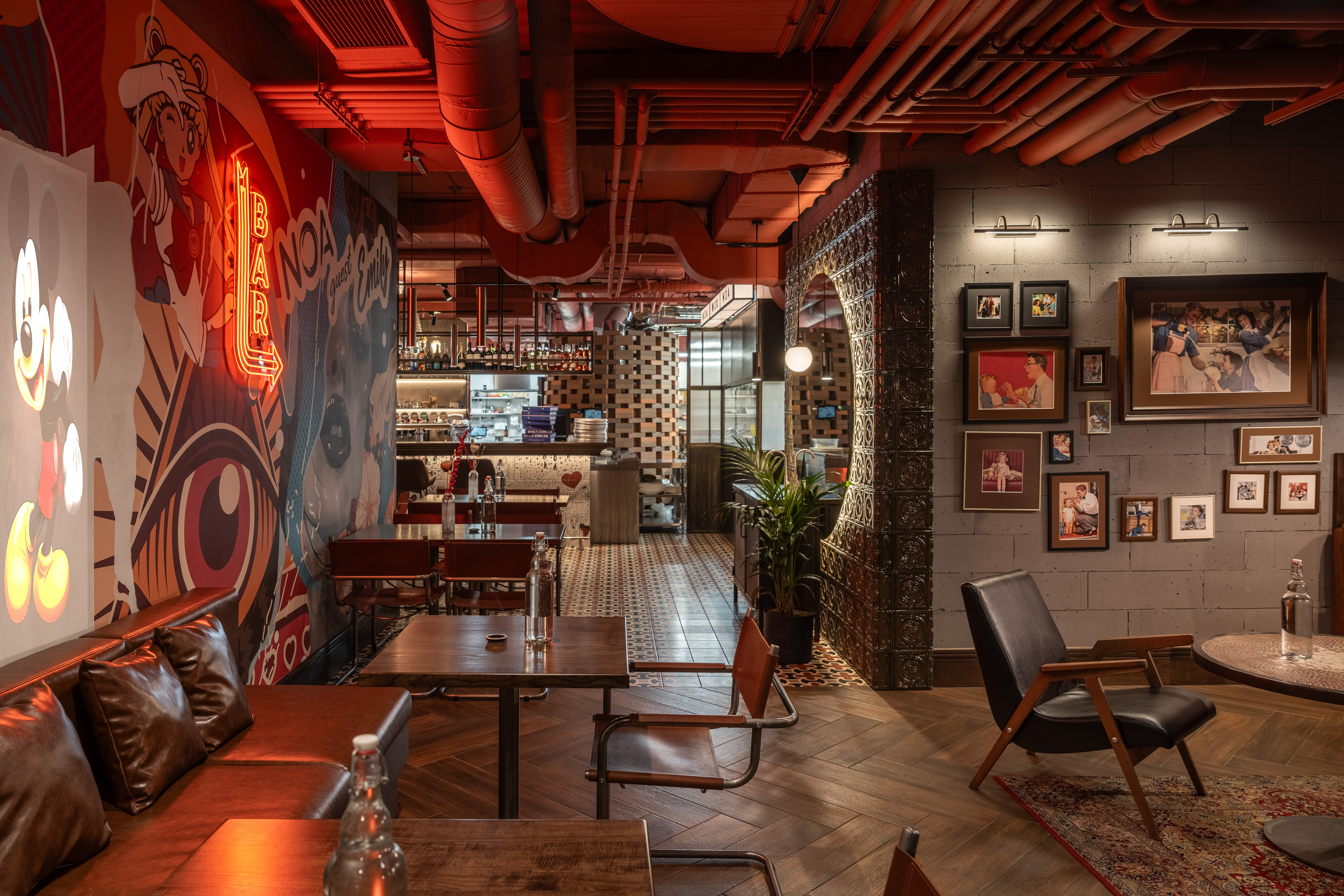 NOA guest Emily餐厅室内设计丨乌克兰-9