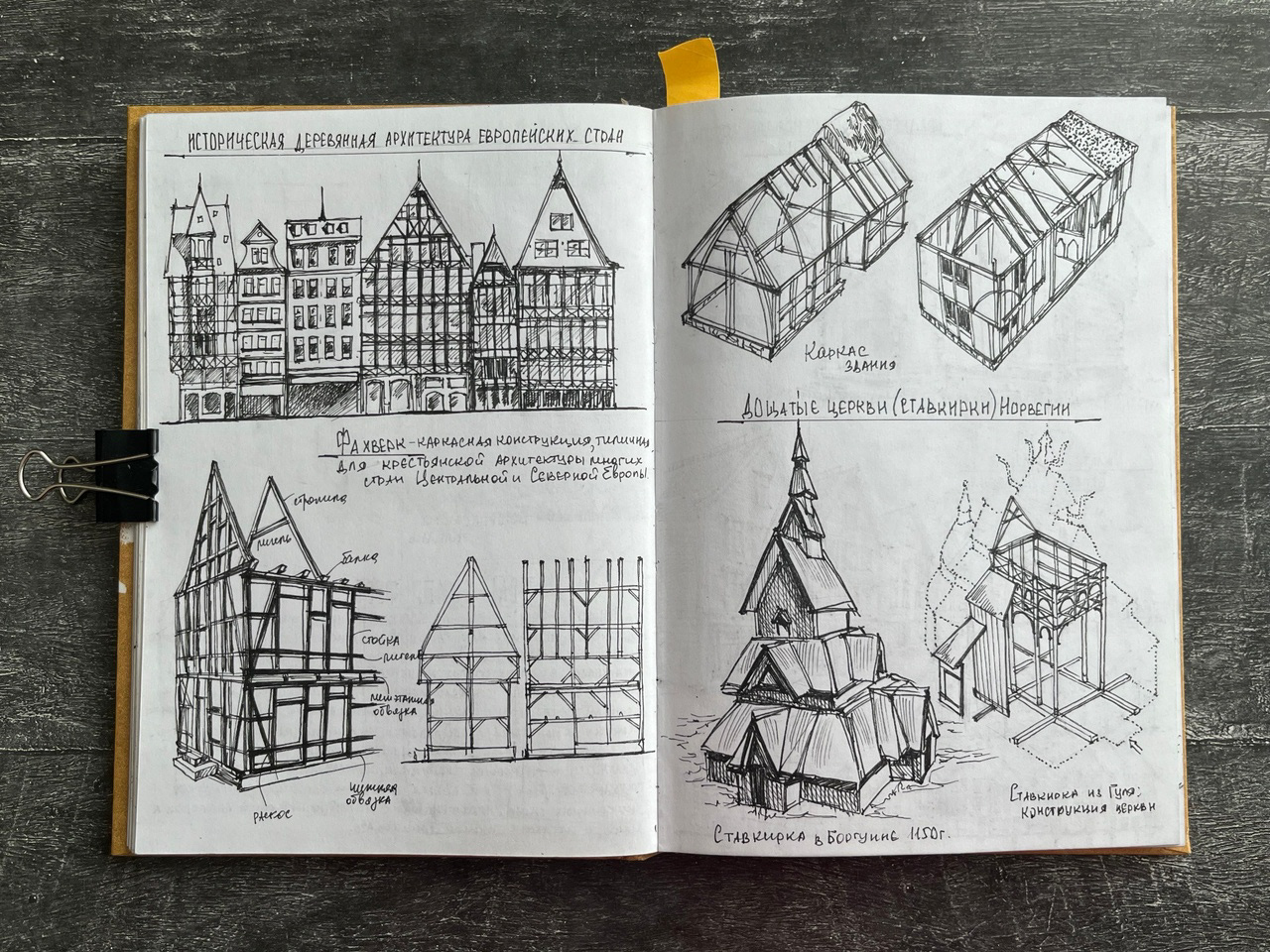 Sletchbook on the history of architecture-25