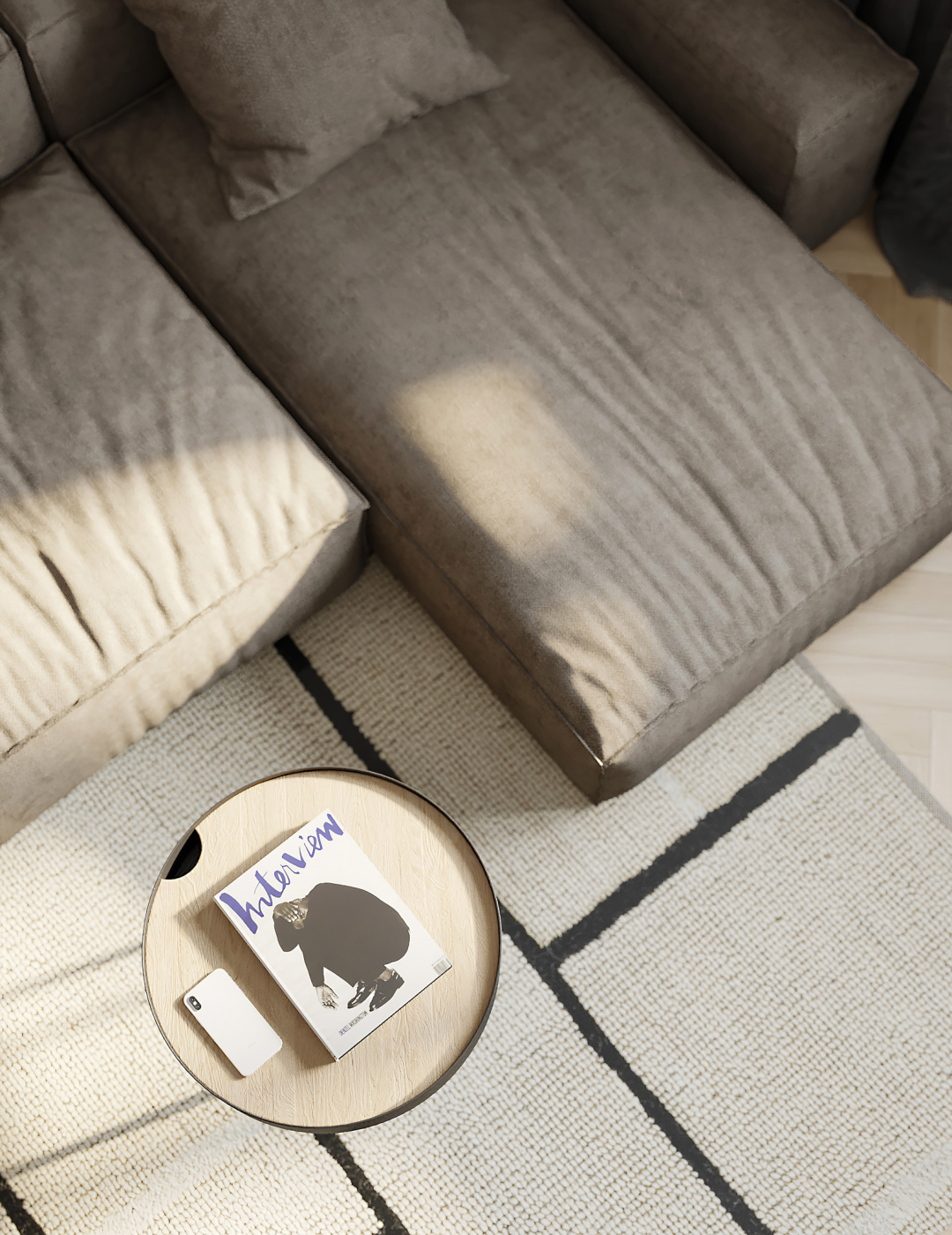 BALANCE COLOUR--78㎡一室户，简约的设计，储物超多！-26