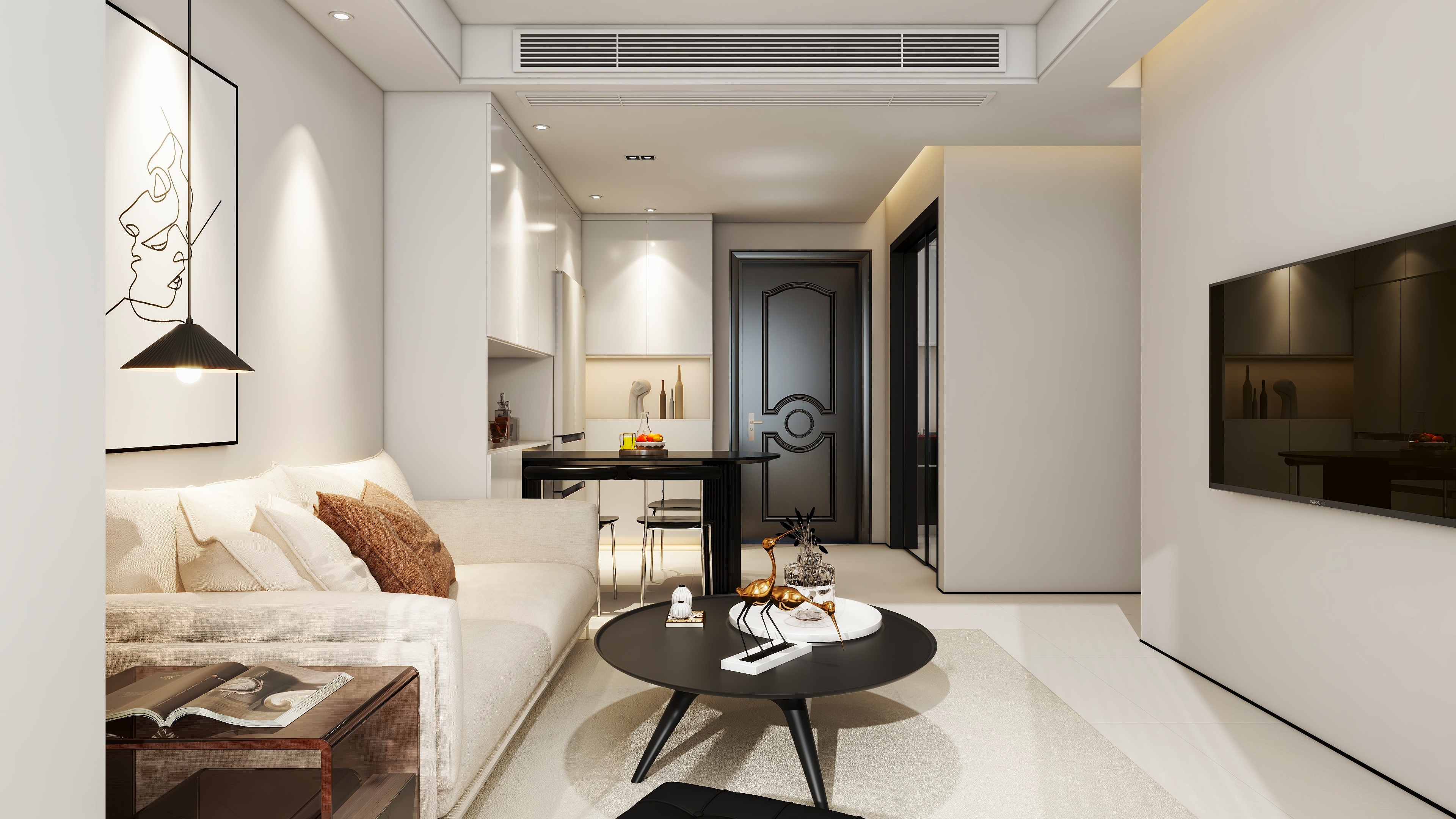 绿都·东澜岸现代简约76㎡3室-2